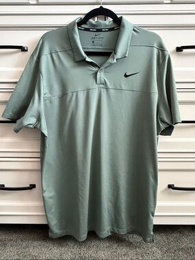 Nike Golf Men's Polo Shirt Dri-fit  Sage Green